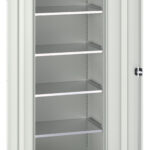 5 shelf cabinet white