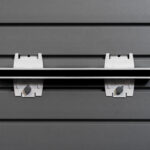 magnetic tool bar on slatwall